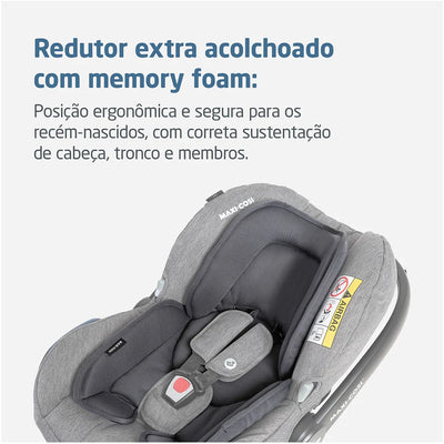 Bebê Conforto Citi² com Base Maxi Cosi Twillic Truffle - Conforto superior e design ergonômico