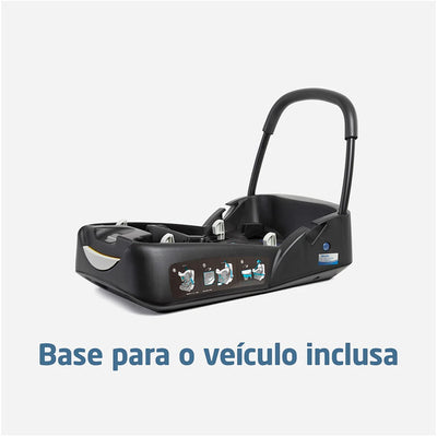 Bebê Conforto Citi² com Base Maxi Cosi Twillic Truffle - Segurança inovadora e instalação simplificada